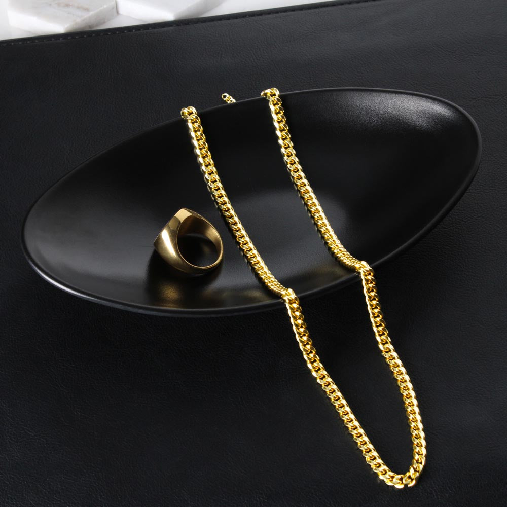 Graduation Gift Necklace for Son, Congratulations, Chain Necklace, From Mom