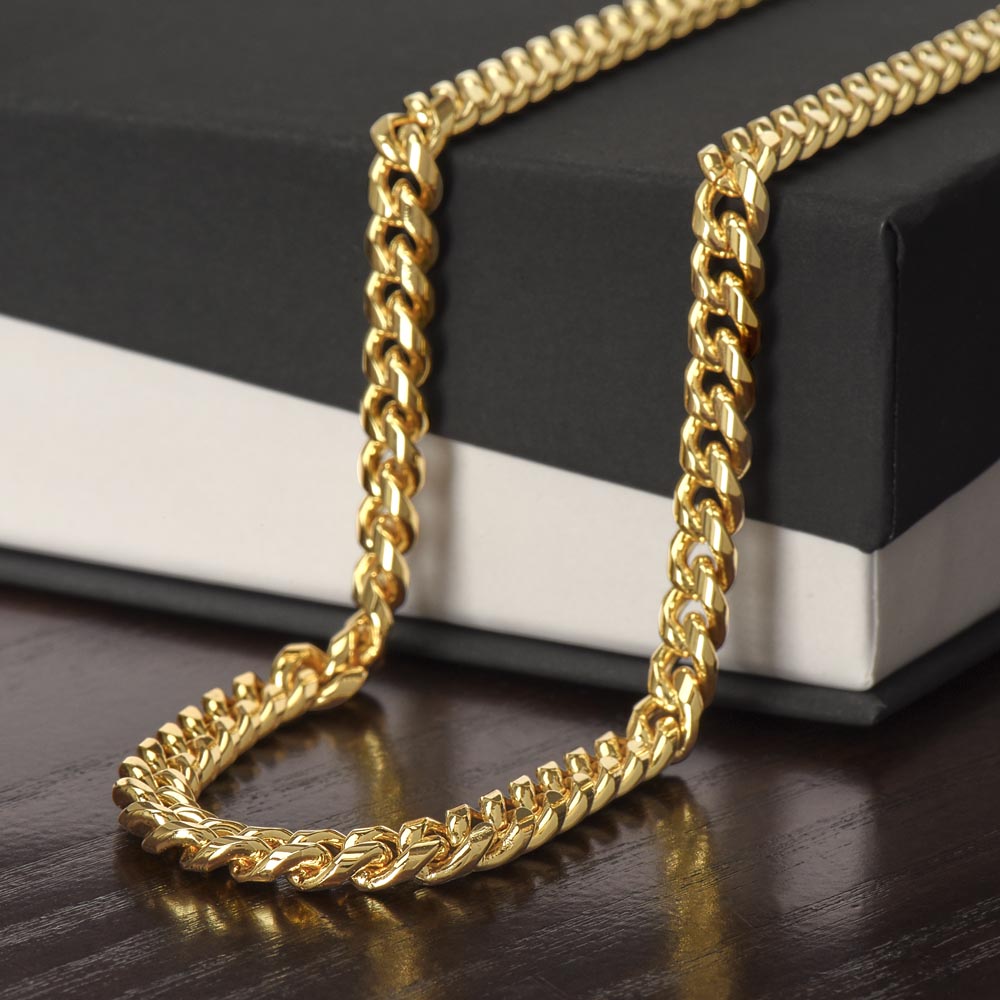 Graduation Gift Necklace for Grandson, Congratulations, Chain Necklace, From Grandma & Grandpa