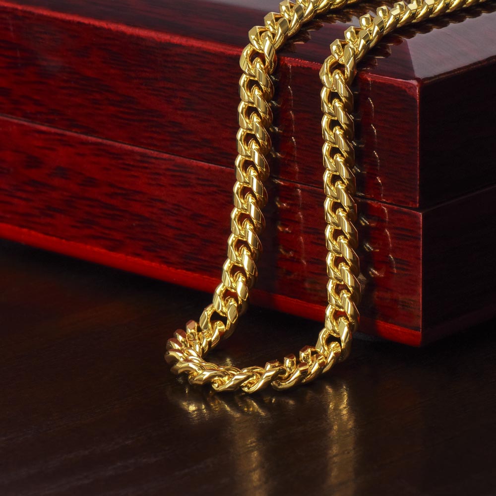 Graduation Gift Necklace for Son, Congratulations, Chain Necklace, From Mom