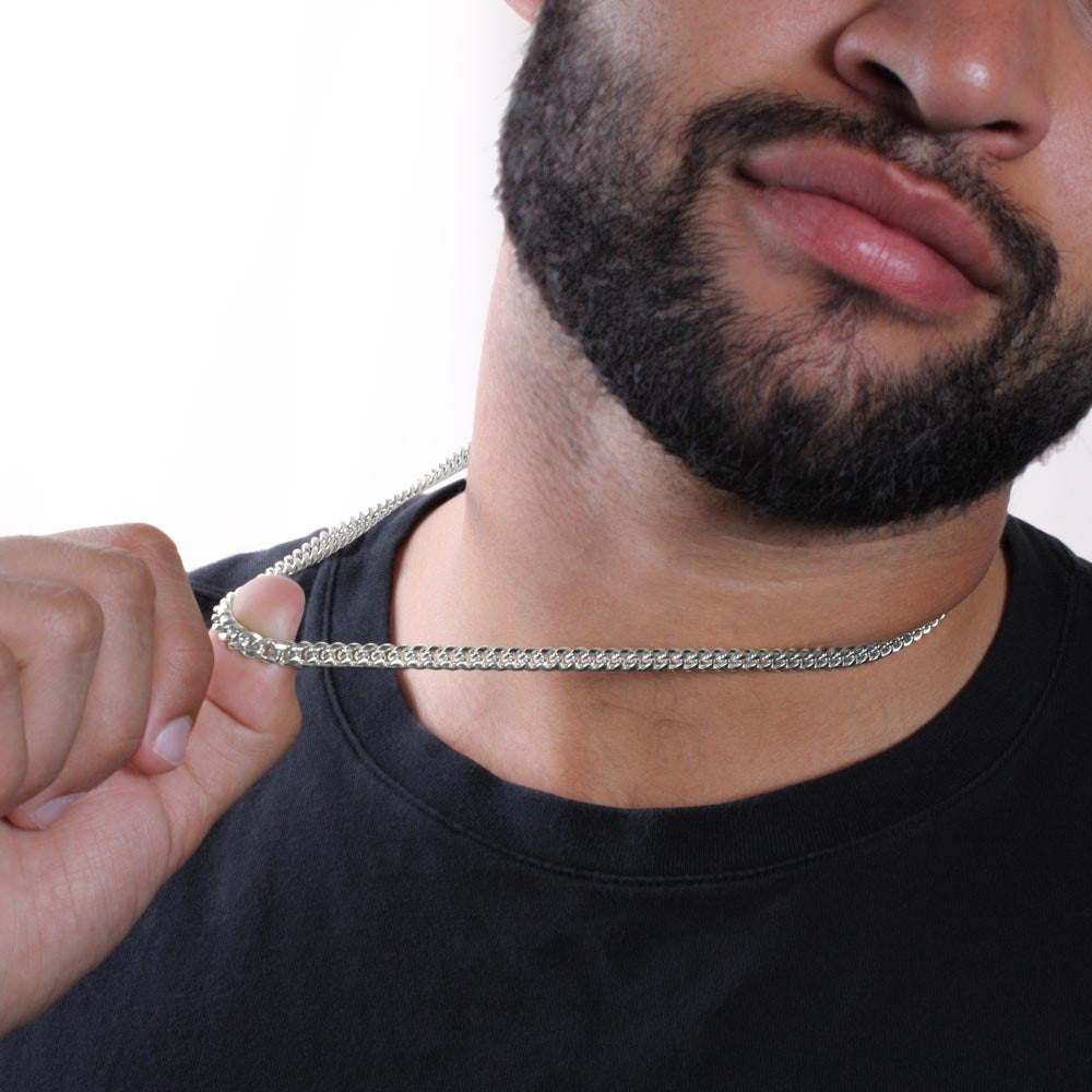 Graduation Gift Necklace for Son, Congratulations, Chain Necklace, From Dad
