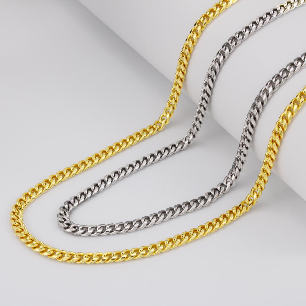 Graduation Gift Necklace for Son, Congratulations, Chain Necklace, From Dad
