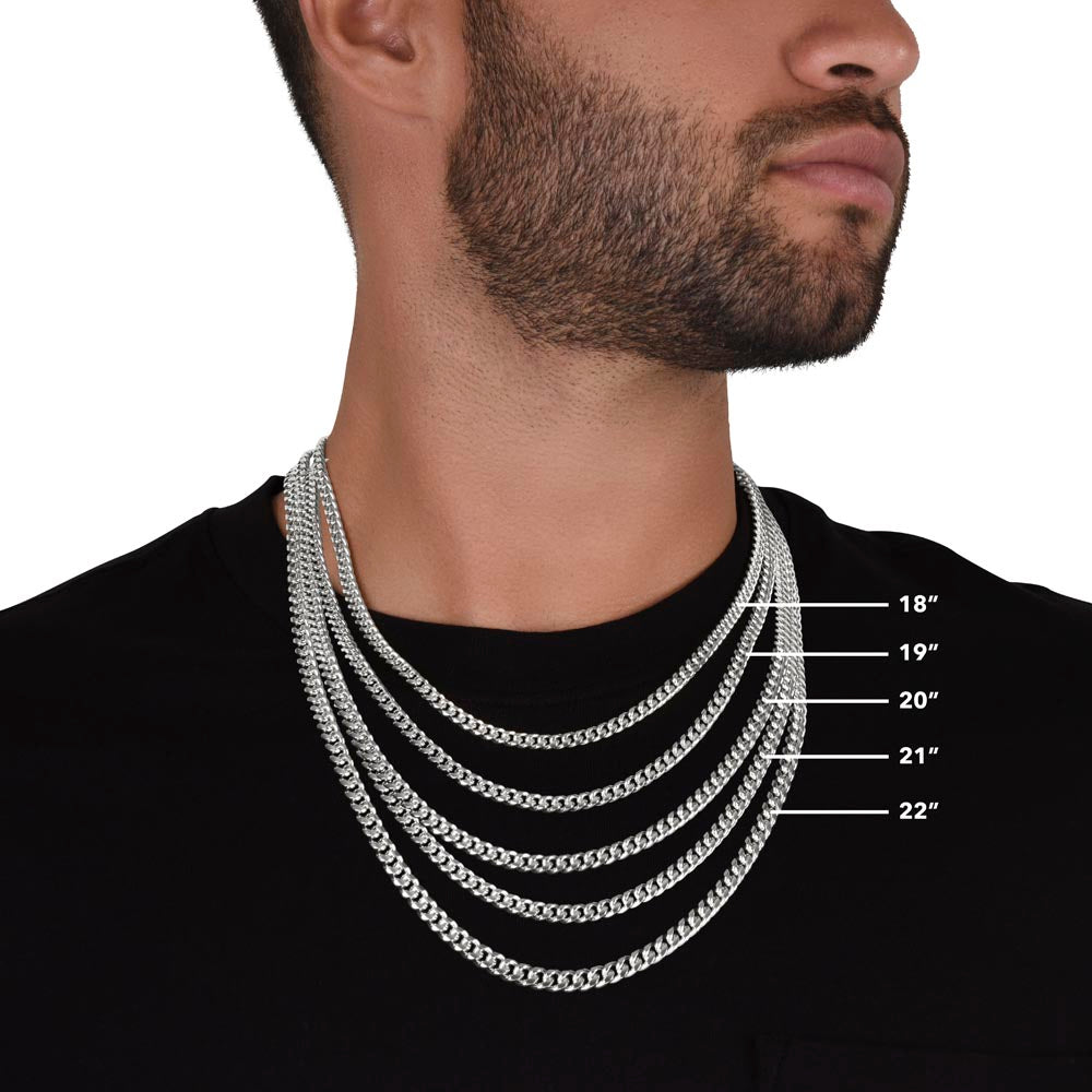 Graduation Gift Necklace for Son, Congratulations, Chain Necklace, From Dad
