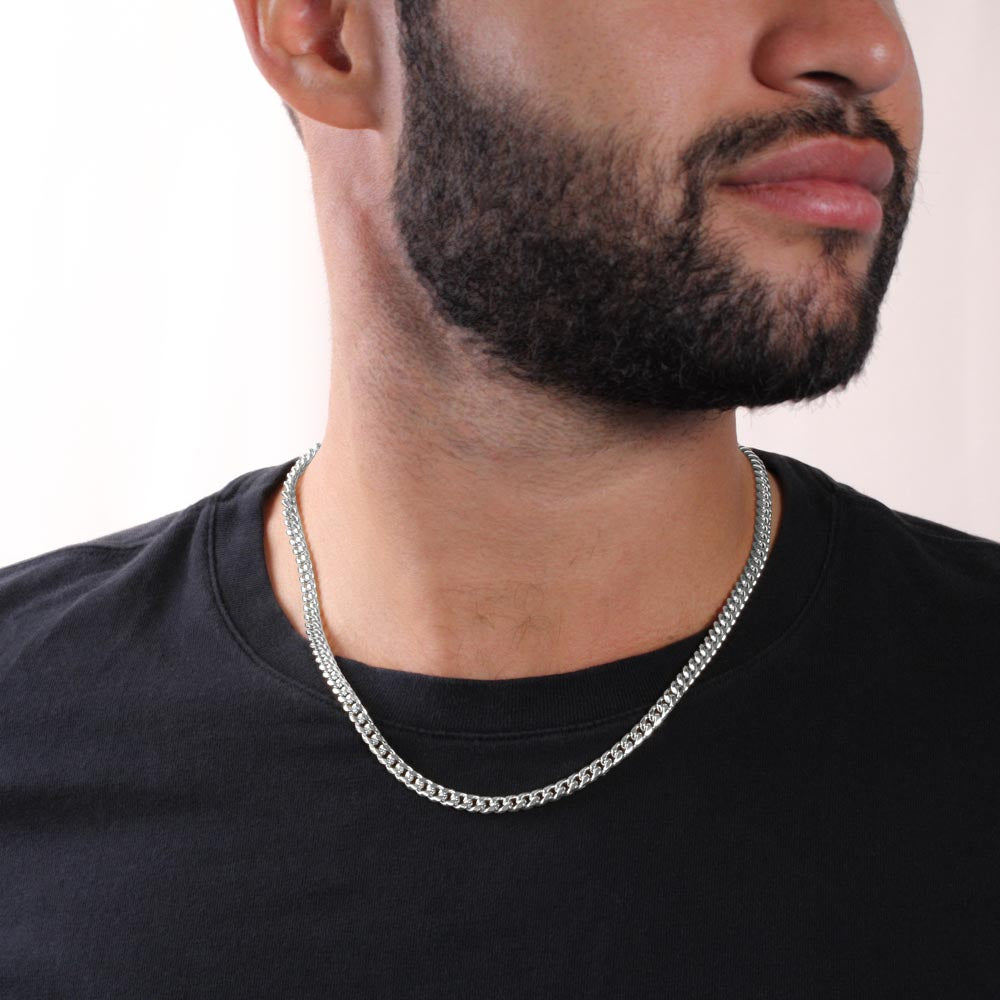 Graduation Gift Necklace for Son, Congratulations, Chain Necklace, From Mom
